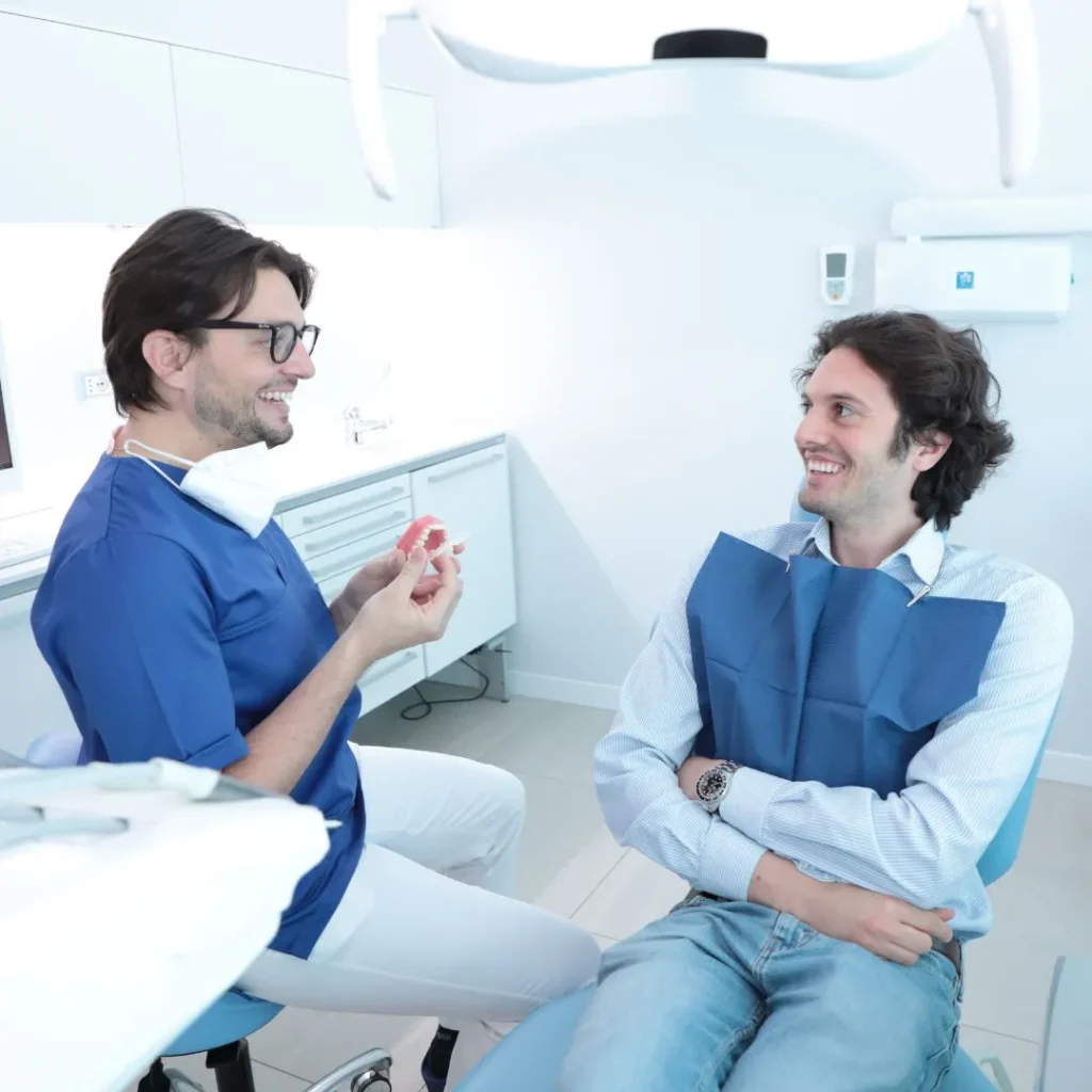 Ortodonzia trasparente 1 apparecchio trasparente a Milano Dergano